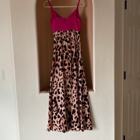 Dancing Leopard Malibu Pink & Blush Leopard Dress - Picture 6 of 6